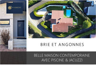  Maison à vendre 6 pièces 206 m² Brie et angonnes