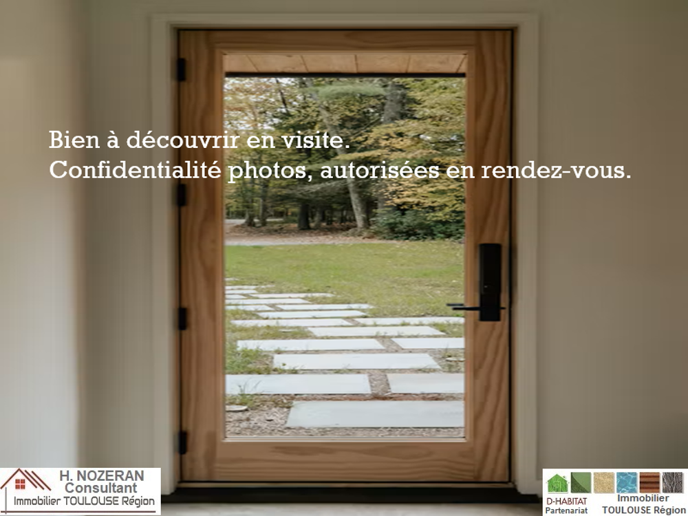 Vente Maison MSON FAM 7CH - COURT TERME POSSIB - 3500€/M - TERR CONSTRUCT Toulouse