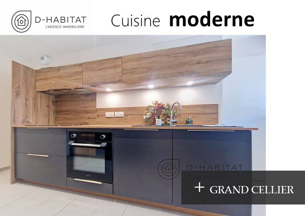 Vente Appartement GIERES CENTRE  T3 avec  ascenseur  balcon cave  commerces  train tram bus écoles  à 5 minutes Gieres