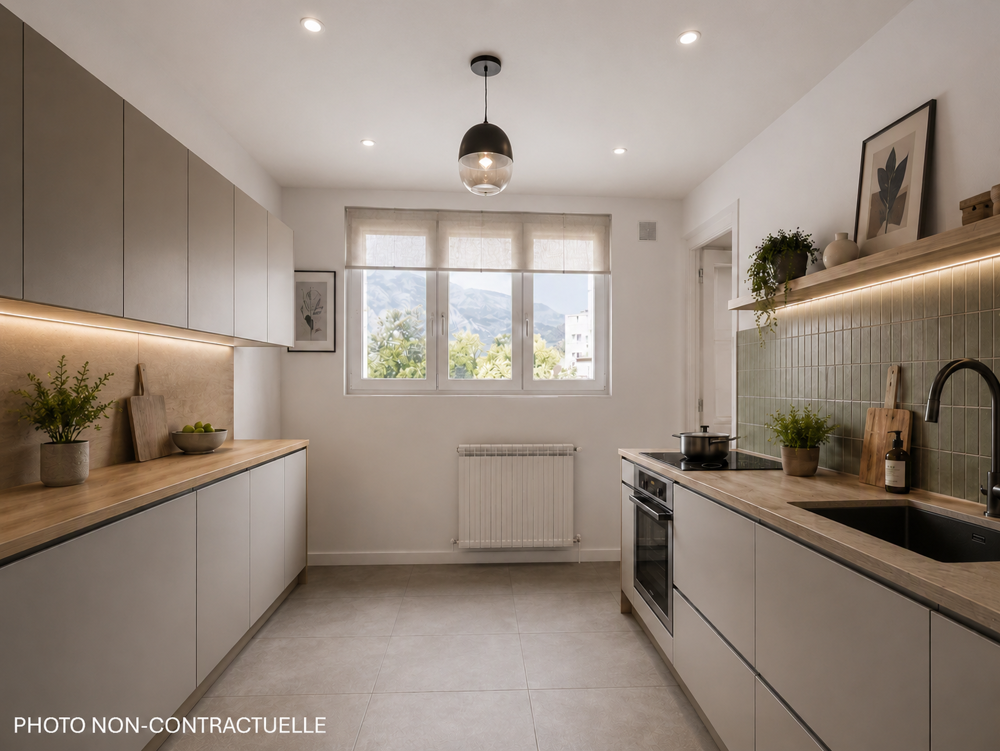 Grand T4 lumineux avec balcon, loggia et cave Secteur Campus