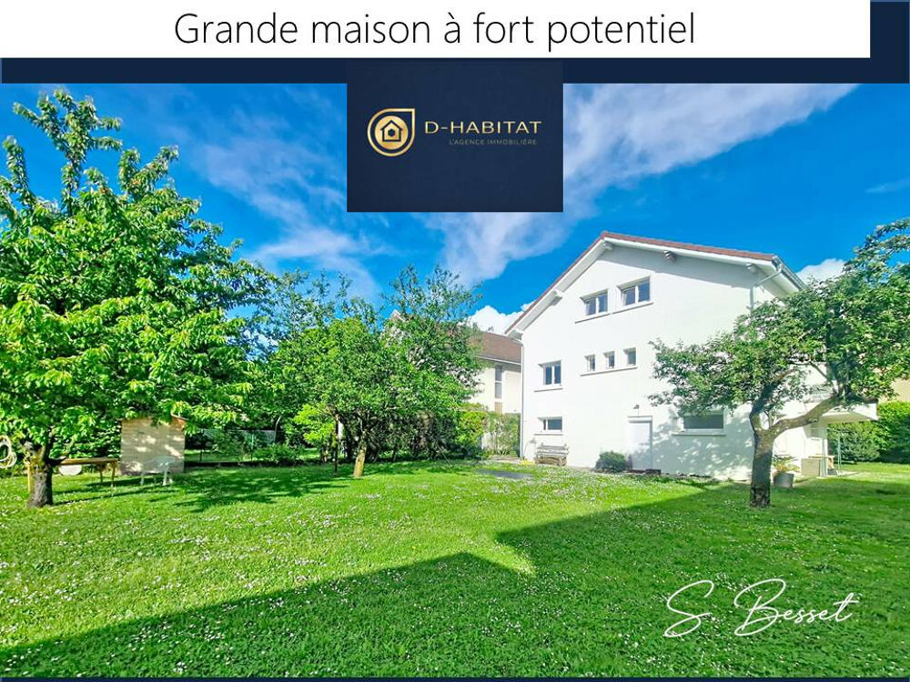 Vente Maison MAISON INDIVIDUELLE A GIERES AVEC GRAND TERRAIN - 5 CHAMBRES - GARAGE - FORT POTENTIEL - TRAM ET TRAIN 2 MN Gieres