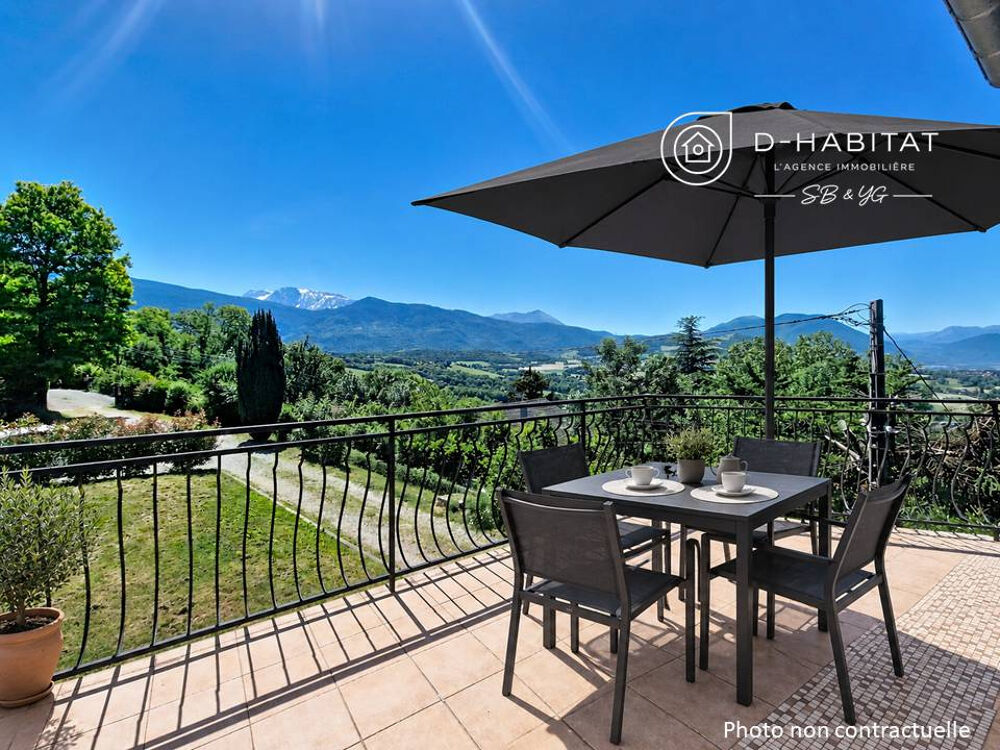 MAISON IND 5 CHAMBRES TERRAIN 1200 M2 - PARKING - GARAGE POSSIBLE - CALME - VUE PANORAMIQUE MONTAGNE