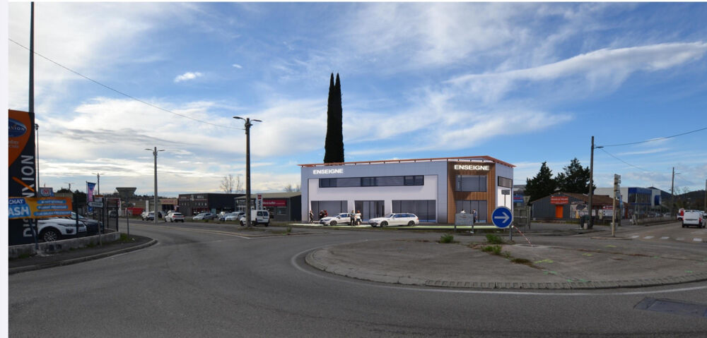  LOCAL COMMERCIAL 87 m2 - Angle avec Vitrines - Rocade Alès. 