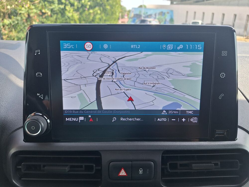 Berlingo M 650 kg 1.5 BlueHDi 100 ch 1&egrave;re main 2019 occasion 90400 Danjoutin