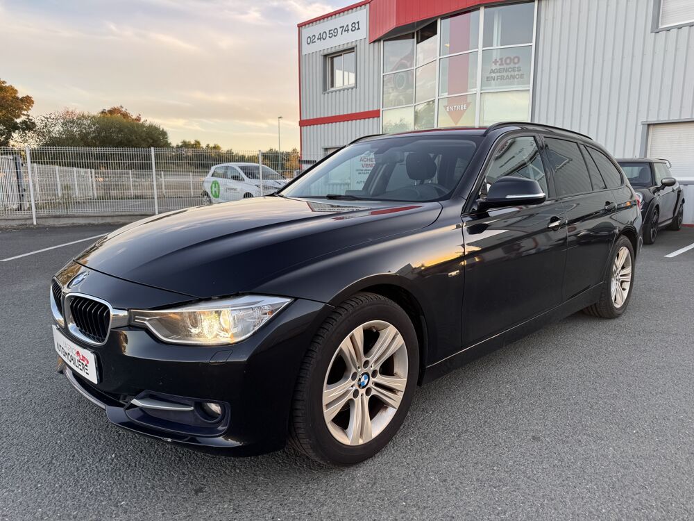 S&eacute;rie 3 TOURING 318D 143 BVA SPORT | XENONS / HAYON ELECTRIQUE / FEU 2015 occasion 44860 Pont-Saint-Martin