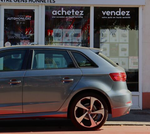 A3 Sportback 2.0 TDI 184 S-Line Plus Quattro S-Tronic7 (M&eacute;plat, 2017 occasion 88000 &Eacute;pinal