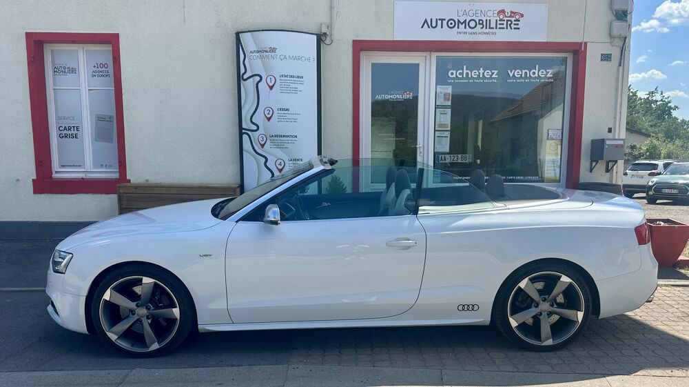 S5 Cabriolet Phase 2 3.0 TFSI V6 24V Quattro S-Tronic 333 cv 2014 occasion 88100 Sainte-Marguerite
