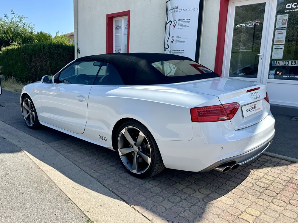 S5 Cabriolet Phase 2 3.0 TFSI V6 24V Quattro S-Tronic 333 cv 2014 occasion 88100 Sainte-Marguerite