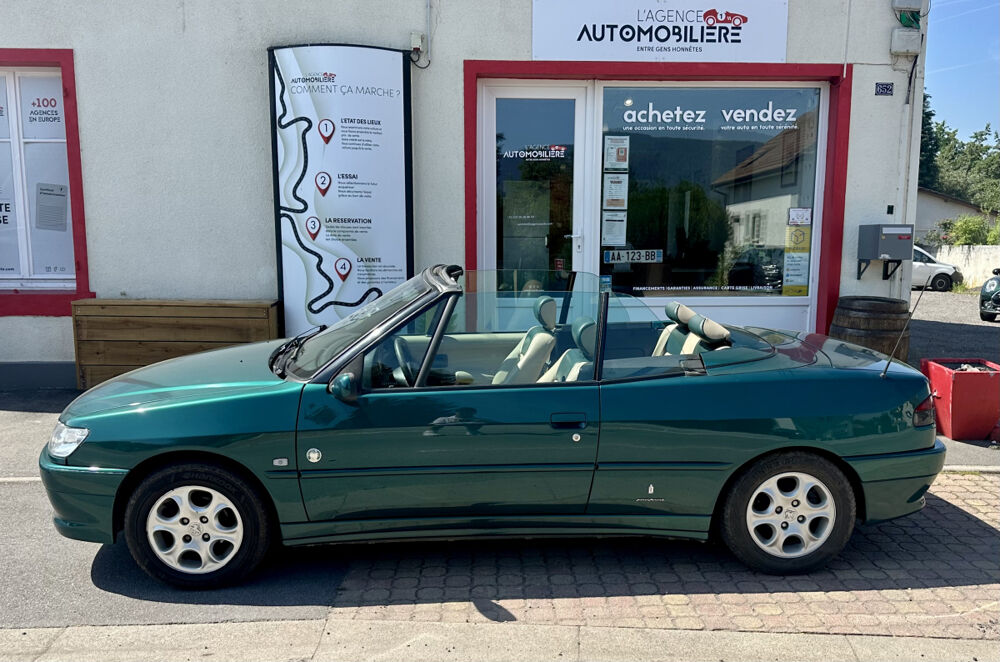306 Cabriolet 1.6 i 90 ch ROLAND GARROS 2000 occasion 88100 Sainte-Marguerite