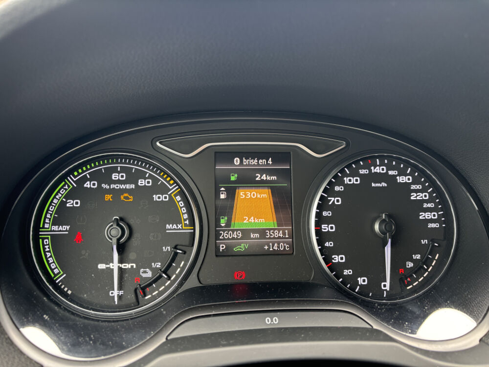 A3 SPORTBACK E-TRON AMBITION LUXE 1.4 TSi 204 Hybrid Rechargeab 2015 occasion 68390 Sausheim