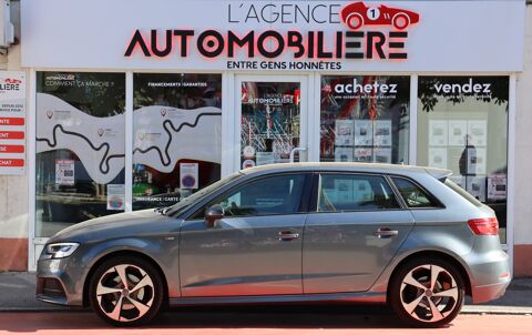 A3 Sportback 2.0 TDI 184 S-Line Plus Quattro S-Tronic7 (M&eacute;plat, 2017 occasion 88000 &Eacute;pinal