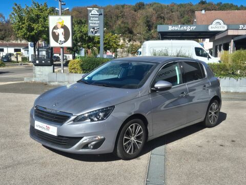 308 (T9) 1.6 BlueHDi 120 cv ALLURE EAT6 Bo&icirc;te auto 2017 occasion 68390 Sausheim