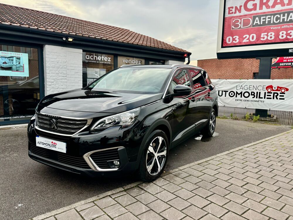 5008 ( 7 PLACES ) 1.5 BLUEHDI 130CV ALLURE BUSINESS EAT8 2019 occasion 59300 Valenciennes