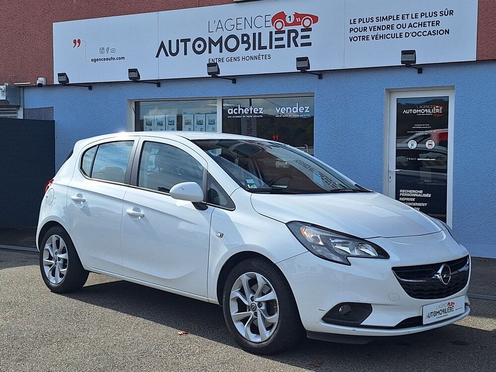 Corsa 1.4 Turbo 100 ch Edition 5 portes 1&egrave;re main 2017 occasion 90400 Danjoutin
