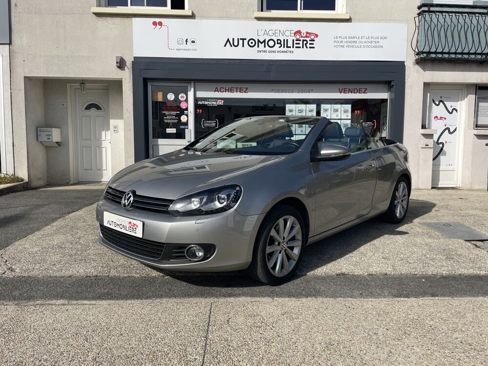 Golf Cabriolet 1.6 TDI 105 cv Carat &eacute;dition 2013 occasion 49124 Saint-Barth&eacute;lemy-d'Anjou