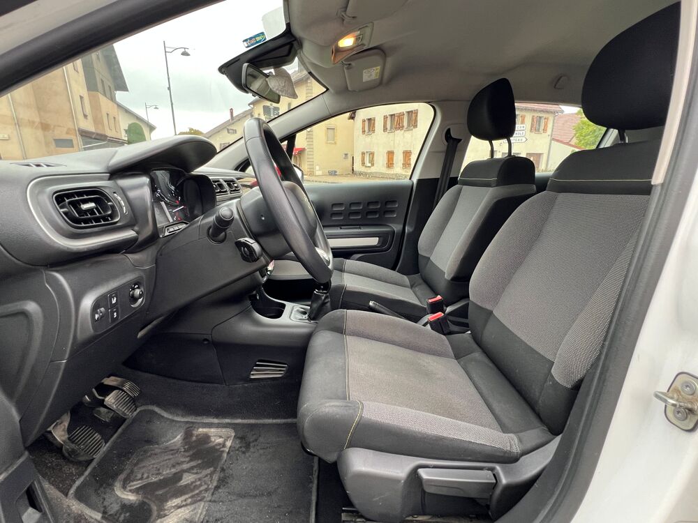 C3 1.2 Puretech 82ch FEEL BVM 2019 occasion 25300 Pontarlier