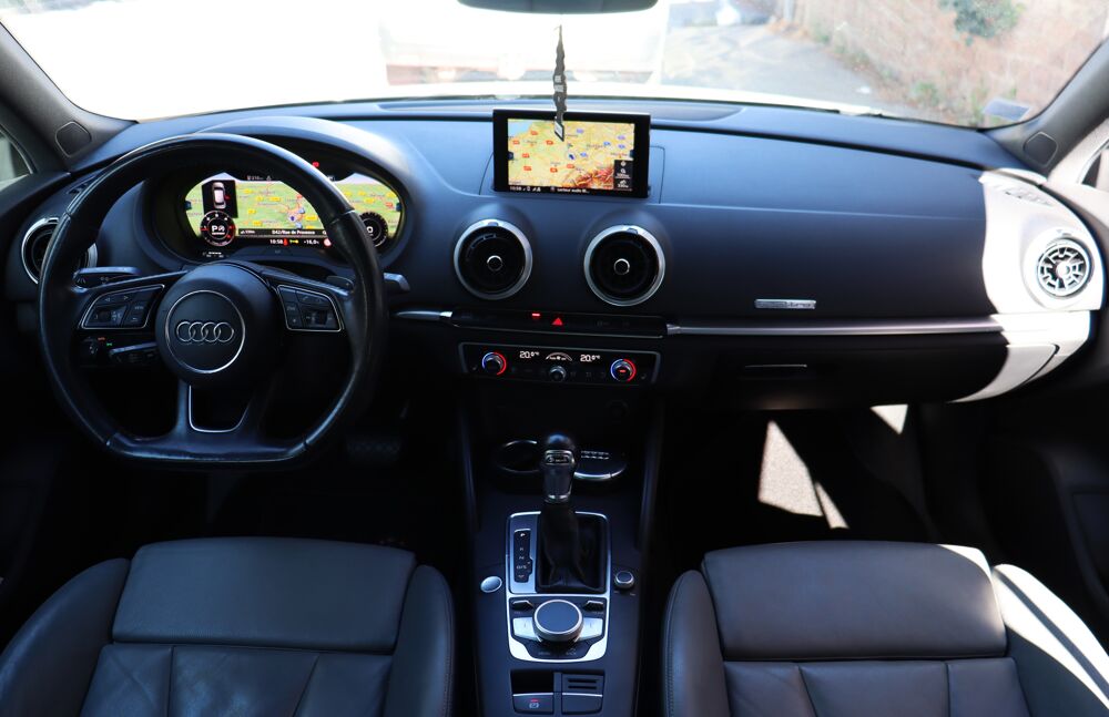 A3 Sportback 2.0 TDI 184 S-Line Plus Quattro S-Tronic7 (M&eacute;plat, 2017 occasion 88000 &Eacute;pinal