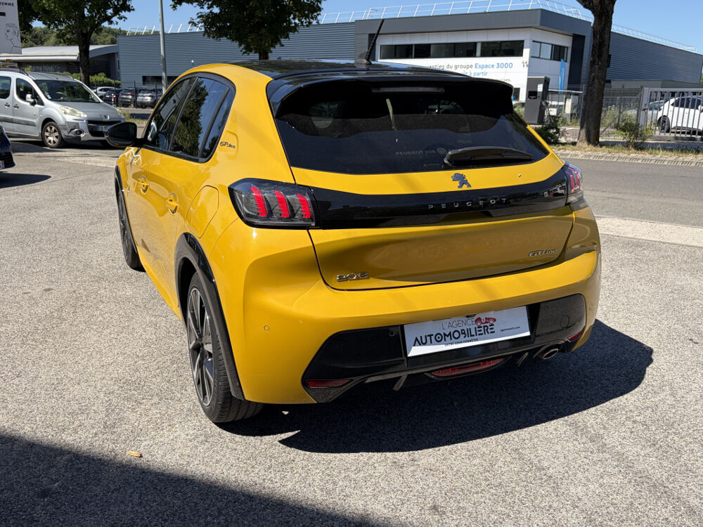 208 1.2 PURETECH 100 GT LINE EAT8 - CARPLAY - CAMERA DE RECUL 2020 occasion 25400 Audincourt
