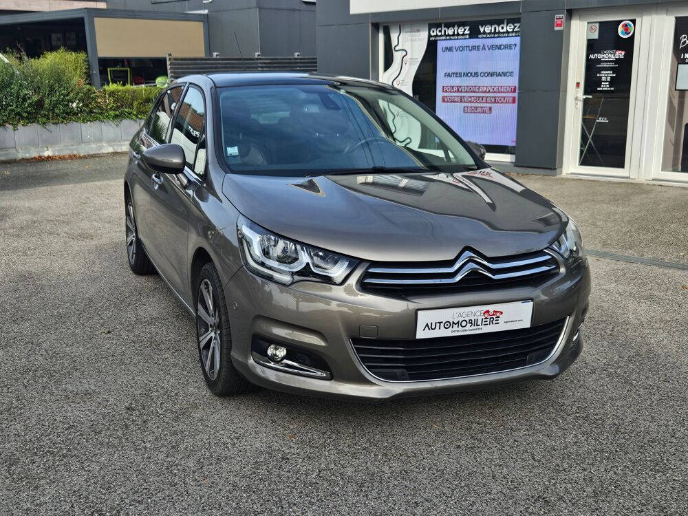 C4 1.6 E-HDI 115 CH BMP6 SHINE ( 1&egrave;re Main - Si&egrave;ges cuir massan 2015 occasion 25400 Audincourt