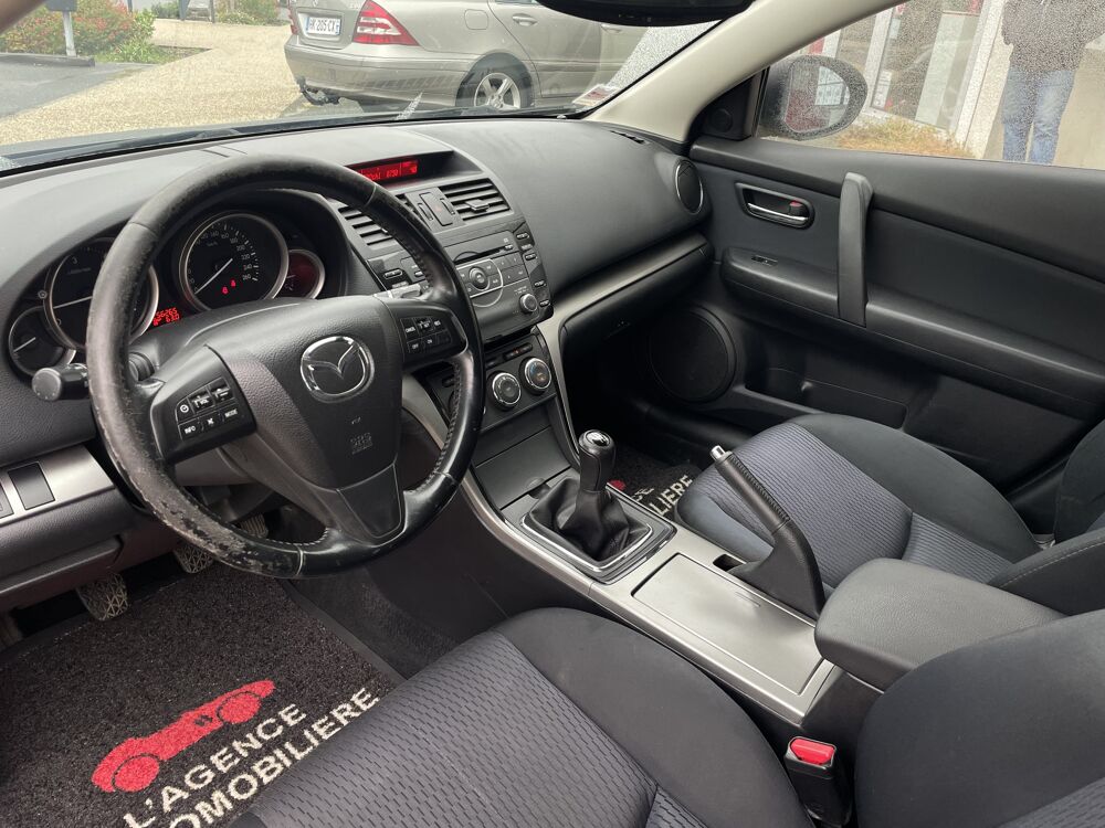 Mazda6 II 2.2 MZR-CD 129 cv - El&eacute;gance - Suivi Mazda 2010 occasion 49124 Saint-Barth&eacute;lemy-d'Anjou