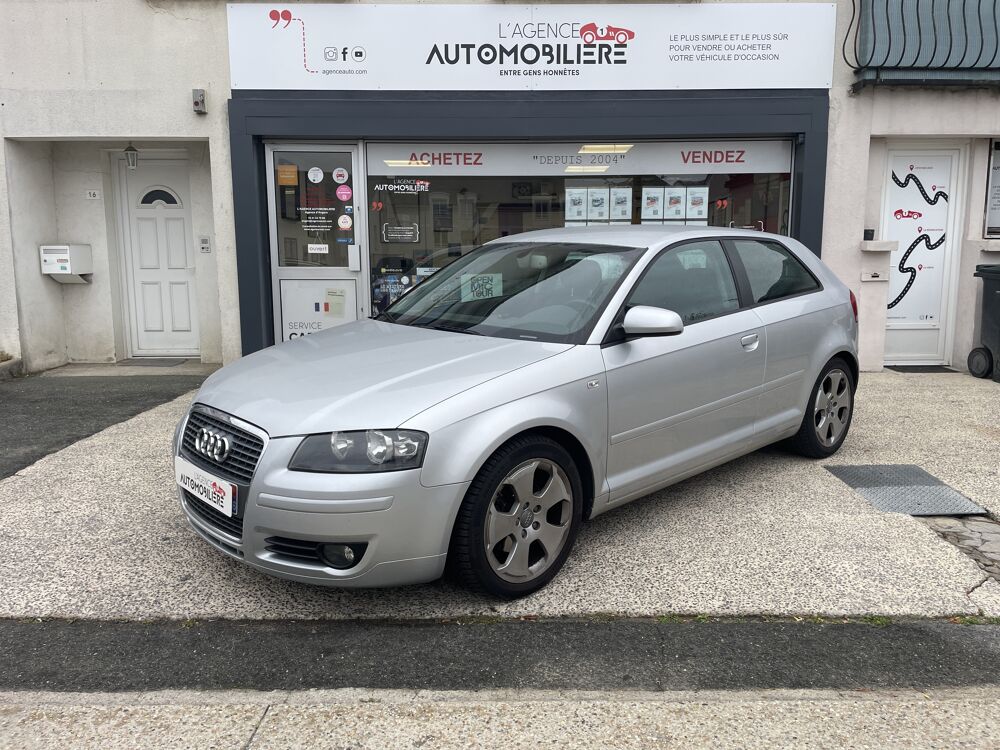 A3 1.8 TFSi 160cv S TRONIC AMBITION LUXE CHAINE DE DISTRIBUTION 2008 occasion 49124 Saint-Barth&eacute;lemy-d'Anjou
