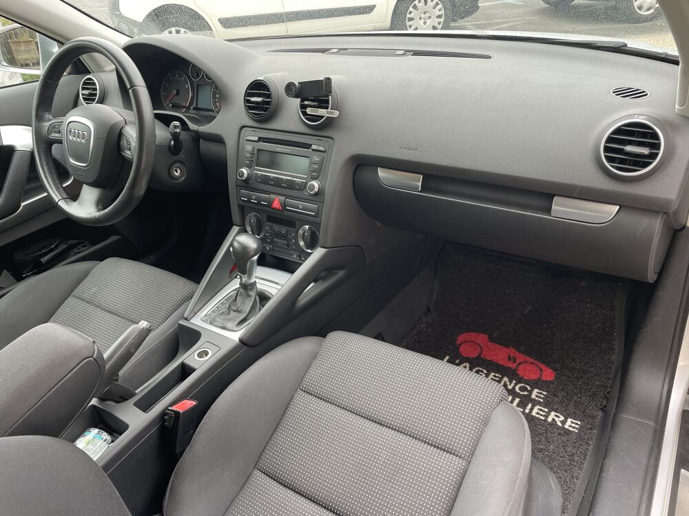 A3 1.8 TFSi 160cv S TRONIC AMBITION LUXE CHAINE DE DISTRIBUTION 2008 occasion 49124 Saint-Barth&eacute;lemy-d'Anjou
