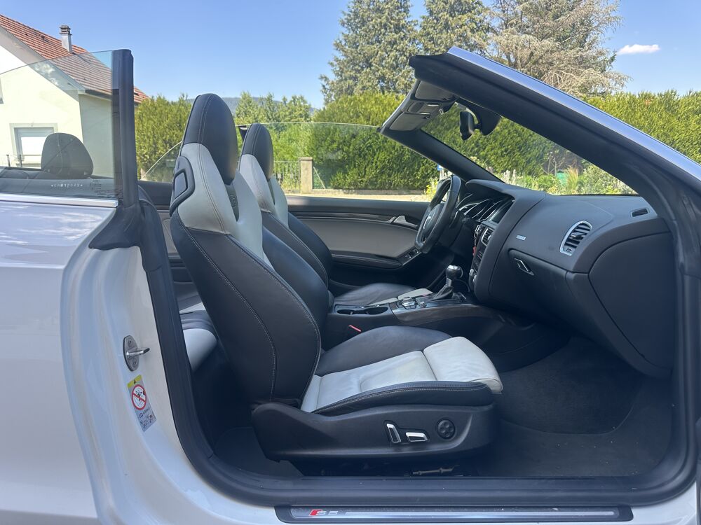 S5 Cabriolet Phase 2 3.0 TFSI V6 24V Quattro S-Tronic 333 cv 2014 occasion 88100 Sainte-Marguerite