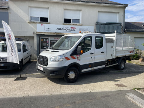 Ford Transit Benne 3,5T 2.2 TDCi Cabine appro 125 cv - 7 places Suivi FOR 2016 occasion Saint-Barth&eacute;lemy-d'Anjou 49124
