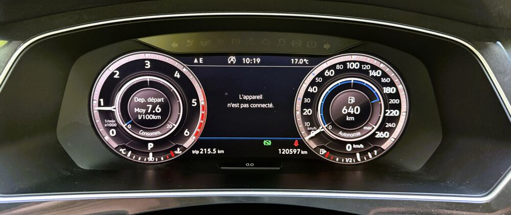 Tiguan 2.0 TDI 150 BLUEMOTION TECHNOLOGY CARAT EXCLUSIVE DSG7 *TOIT 2017 occasion 92370 Chaville
