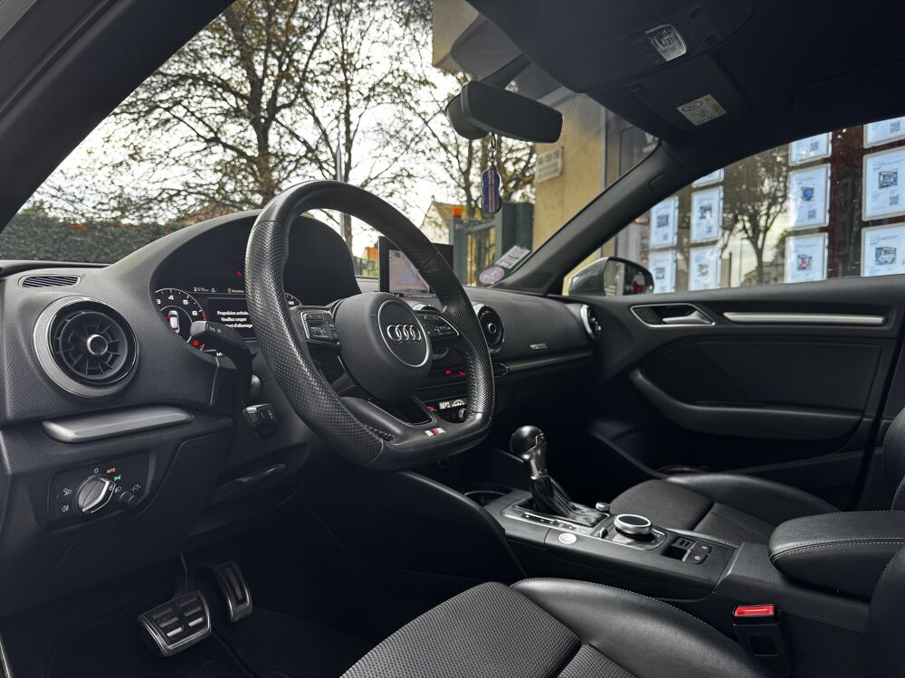 A3 III (2) SPORTBACK 40 TFSI 190 S TRONIC S LINE 10CV - ENTRETI 2019 occasion 92370 Chaville
