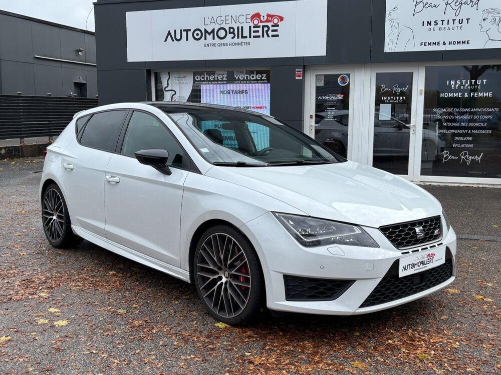 Leon III CUPRA 2.0 TFSI 290 ch DSG6 - TOIT OUVRANT - PACK NAVIGAT 2016 occasion 25400 Audincourt