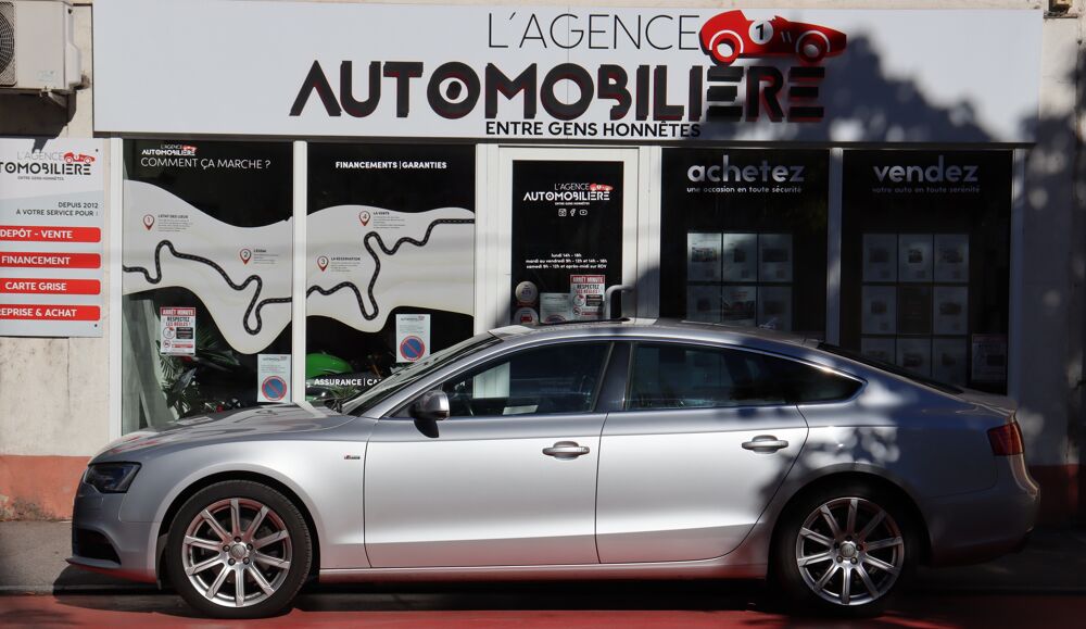 A5 Sportback 2.0 TDI 143 S-Line BVA (2&egrave;me main, Toit ouvrant) 2013 occasion 88000 &Eacute;pinal