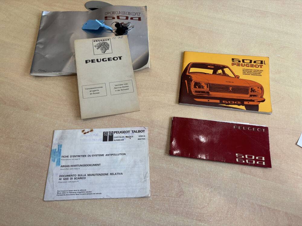 504 Coupe V6 C31 136 ch 1977 1977 occasion 25400 Audincourt