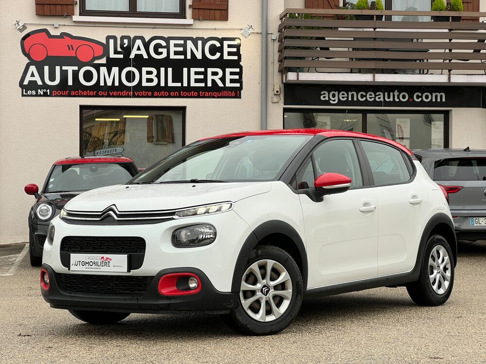 C3 1.2 Puretech 82ch FEEL BVM 2019 occasion 25300 Pontarlier