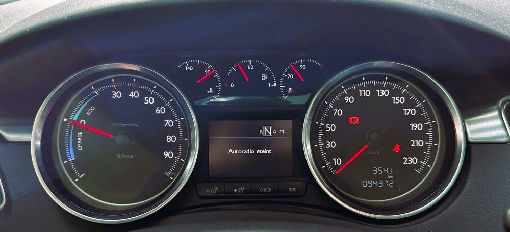 508 RXH HYbrid4 2.0 HDi 163ch ETG6 + Electric 37ch 2015 occasion 92370 Chaville