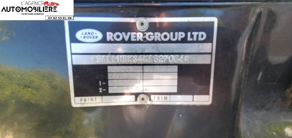 Range Rover 4.2 V8 LSE BVA Classic 1992 occasion 60700 Fleurines