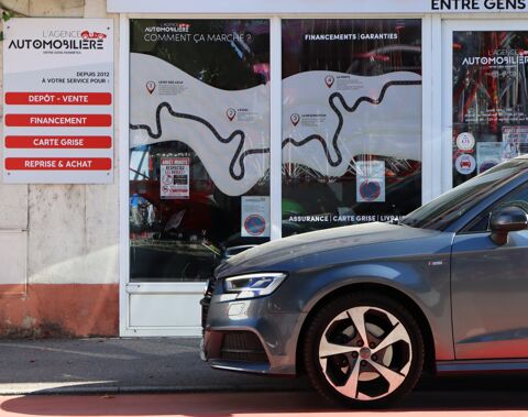 A3 Sportback 2.0 TDI 184 S-Line Plus Quattro S-Tronic7 (M&eacute;plat, 2017 occasion 88000 &Eacute;pinal
