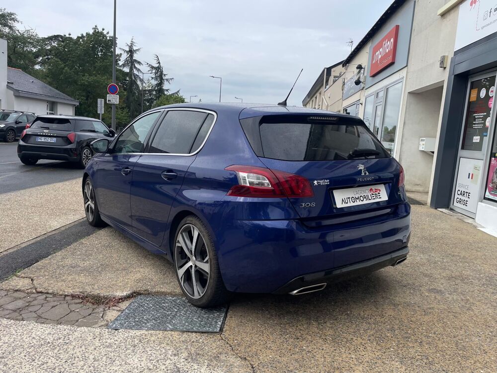 308 II GT 2.0 BlueHDi EAT6 S&S 180 cv 2017 occasion 49124 Saint-Barth&eacute;lemy-d'Anjou