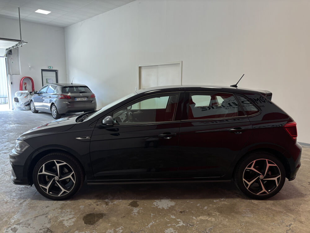 Polo VOLKSWAGEN POLO VI 1.0 TSI 115 R-LINE DSG7 / &Eacute;QUIP&Eacute;E PMR AU 2019 occasion 37170 Chambray-l&egrave;s-Tours