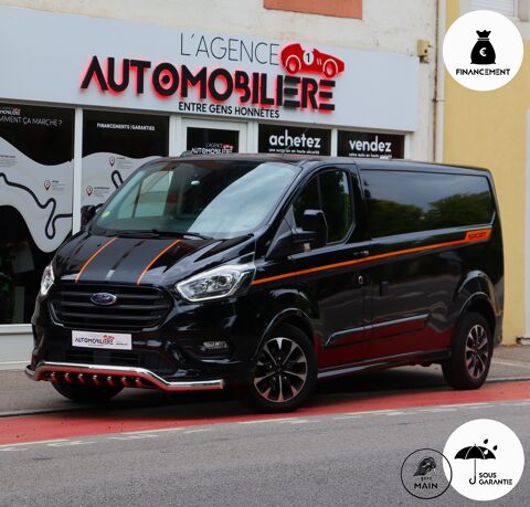 Transit Custom 2.0 TDCi 170 Sport (1&egrave;re main, CarPlay, Cam&eacute;ra) 2023 occasion 88000 &Eacute;pinal