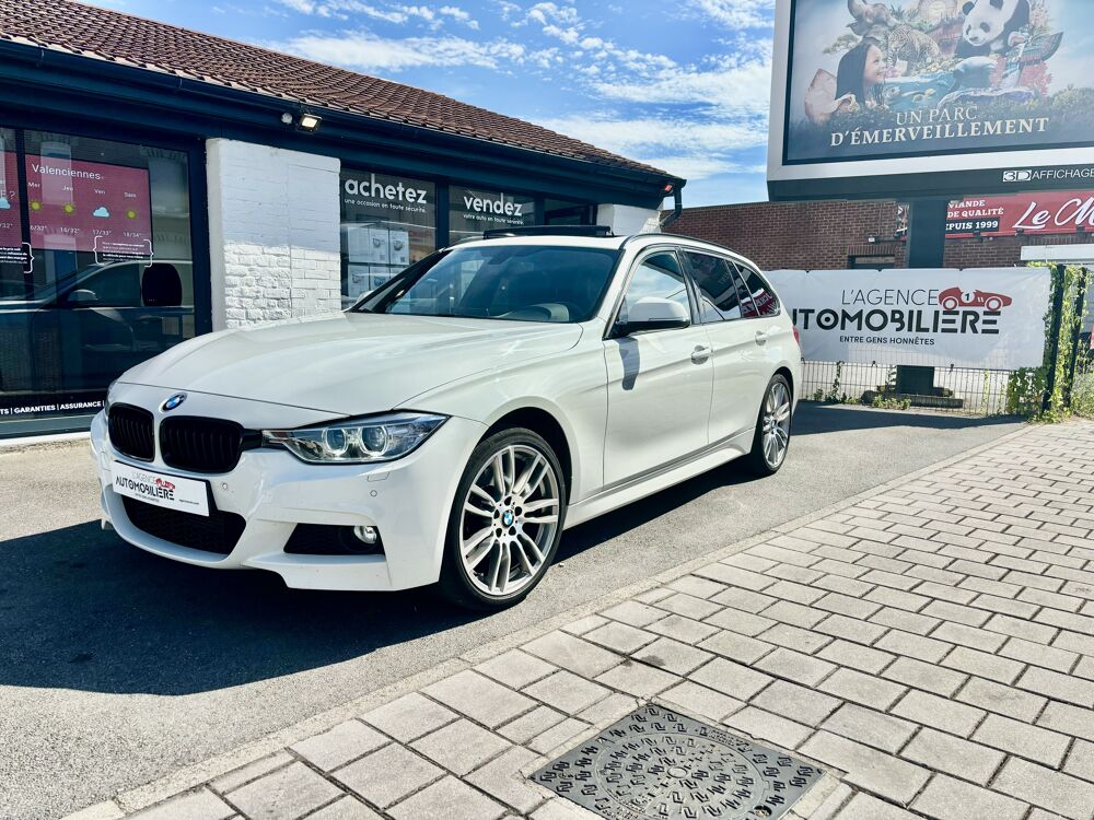S&eacute;rie 3 TOURING 328i XDRIVE BOITE AUTOMATIQUE PACK M ( KIT CHAINE DI 2013 occasion 59300 Valenciennes