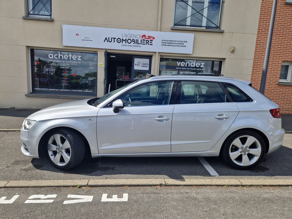 A3 III SPORTBACK 1.4 TFSI 122 S LINE S TRONIC + toit ouvrant 2013 occasion 80480 Salou&euml;l