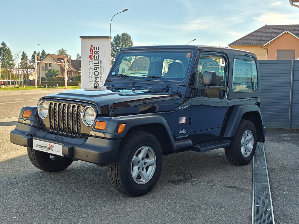 Wrangler TJ 4.0 SPORT 2004 occasion 90400 Danjoutin