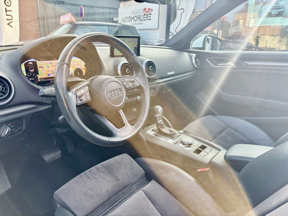 A3 CABRIOLET ( VIRTUAL COCKPIT ) ( PHASE 2 ) BVA 1.5 TSI 115CV 2017 occasion 59300 Valenciennes