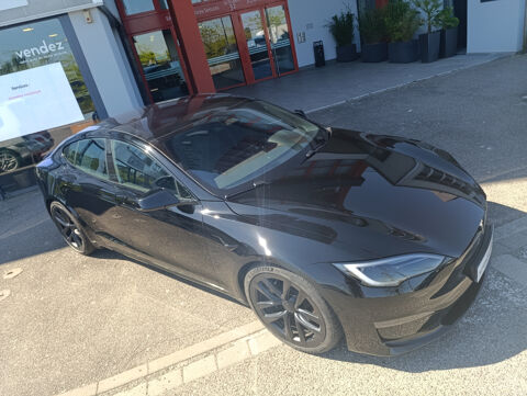Model S II Plaid 4WD 1020 cv 100KWH - 1ERE MAIN - GARANTIE TESLA 2022 occasion 68200 Mulhouse