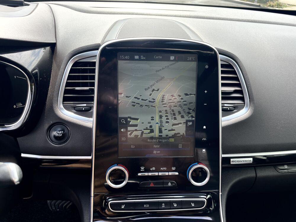Espace V 1.6 dCi EDC6 160cv Intens - Haut de gamme 2018 occasion 49124 Saint-Barth&eacute;lemy-d'Anjou