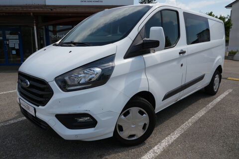 Transit Custom (2) FOURGON CABINE APPROFONDIE 2.0 ECOBLUE 130 7CV 320 L2H1 2021 occasion 01000 Saint-Denis-l&egrave;s-Bourg