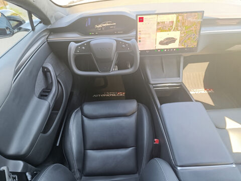 Model S II Plaid 4WD 1020 cv 100KWH - 1ERE MAIN - GARANTIE TESLA 2022 occasion 68200 Mulhouse