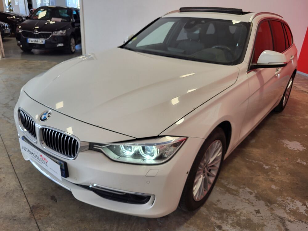 S&eacute;rie 3 TOURING 320D XDRIVE 2.0 184 BVA LUXURY INTERIEUR M + TOIT OU 2013 occasion 37170 Chambray-l&egrave;s-Tours