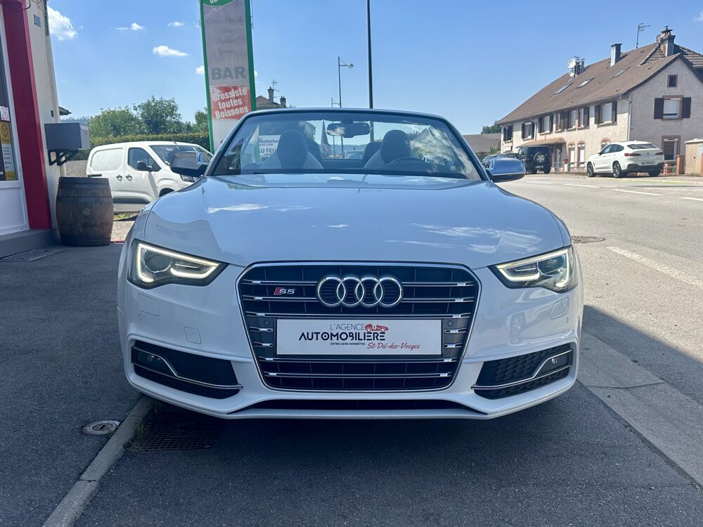 S5 Cabriolet Phase 2 3.0 TFSI V6 24V Quattro S-Tronic 333 cv 2014 occasion 88100 Sainte-Marguerite